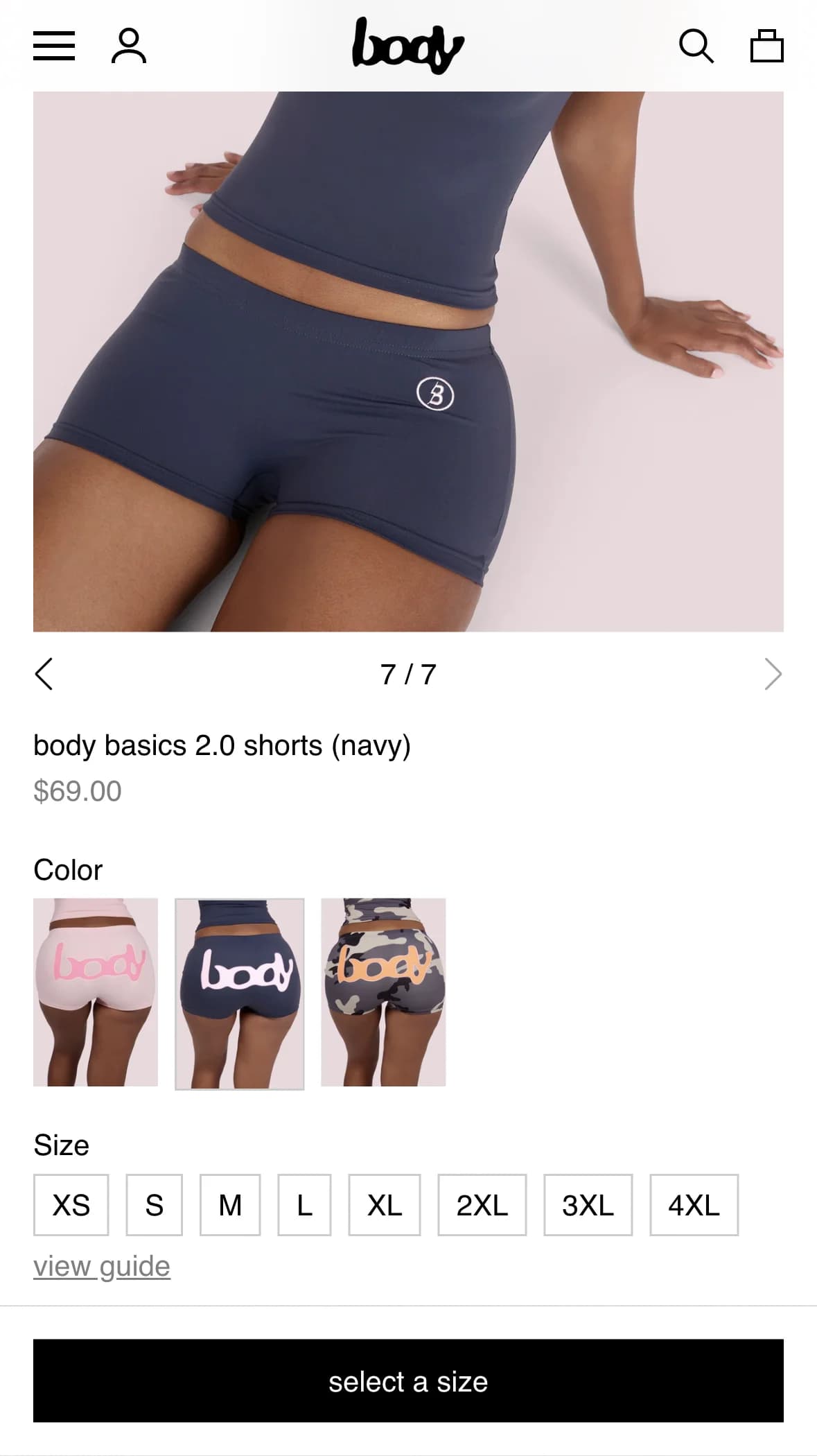 Body by Raven Tracy mobile website screenshot