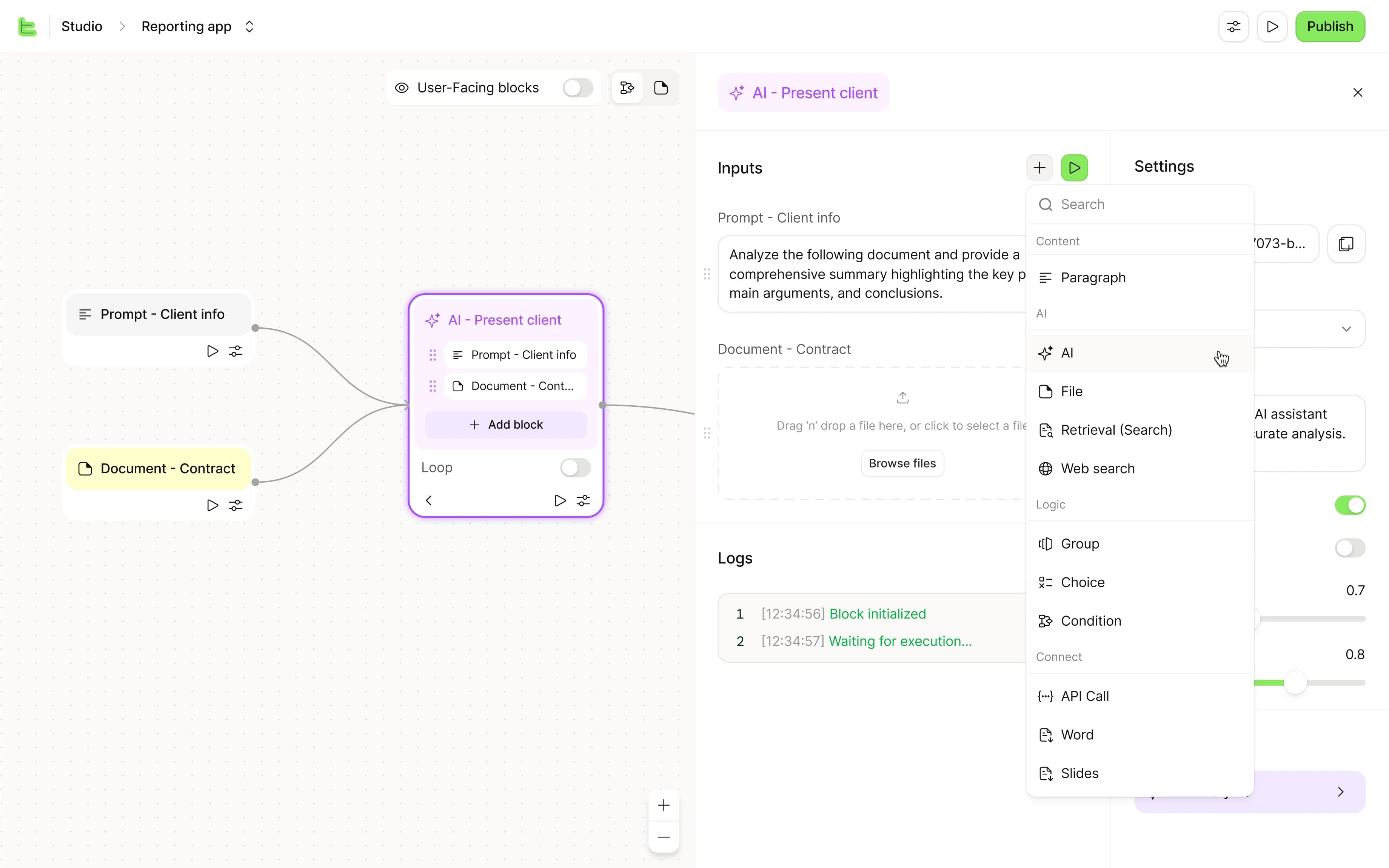 Thinkeo document workflow